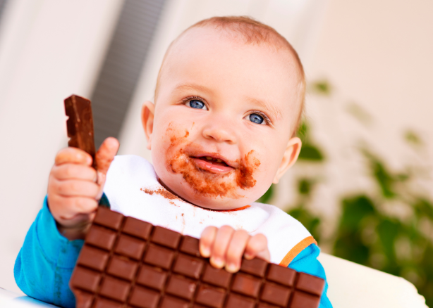 Jedzenie czekolady przed snem a sen dziecka